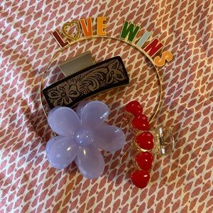 8 pc Hair Set - Including Pride Headband!